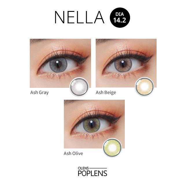 Olens Nella 1Day Ash Olive (10P)