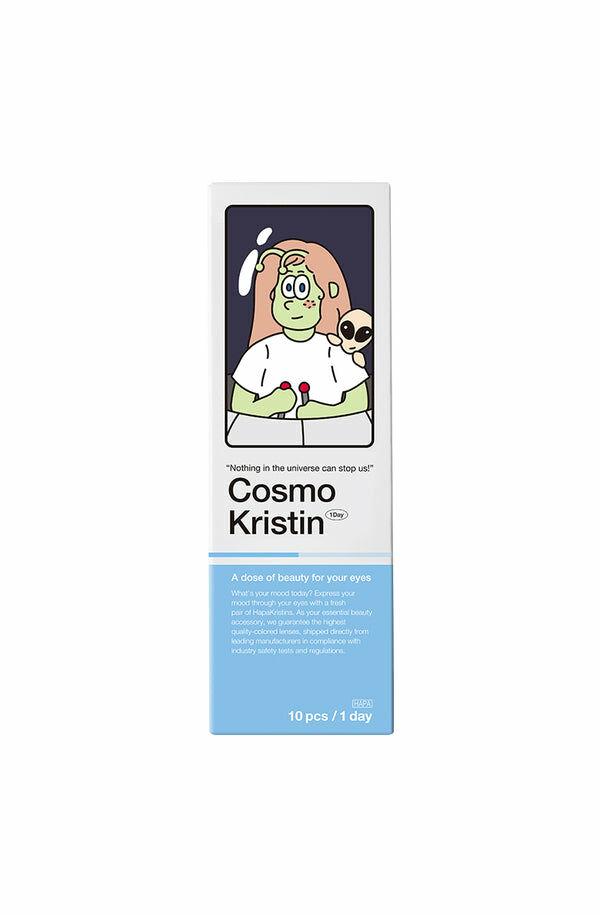 Hapa Kristin -   Cosmo Kristin 1Day Brown (10P)