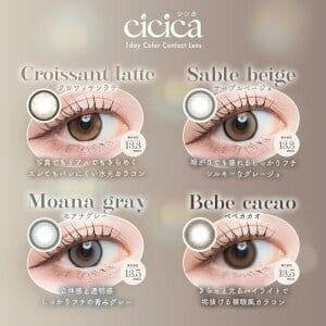 cicica - 1 Day - Moana Gray (10P)