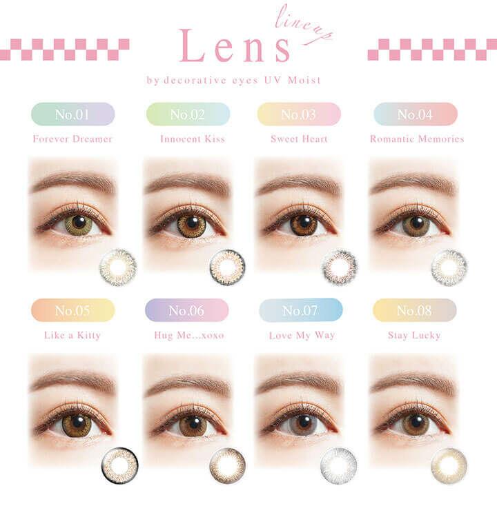 Decorative Eyes - UV\u0026moist No.1 Forever Dreamer (10P)