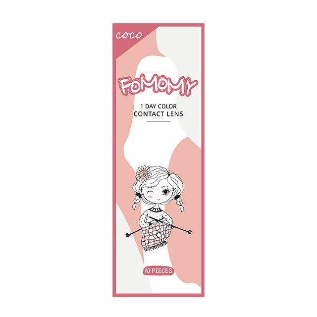 FOMOMY - coco series 1 day - coco amber (10p)