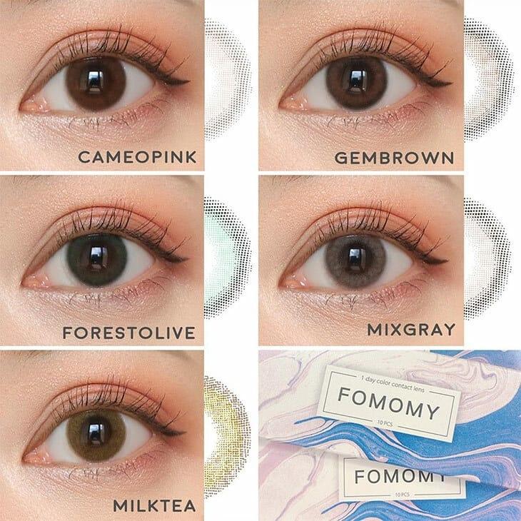FOMOMY - iris series 1 day - Forest Olive (10p)
