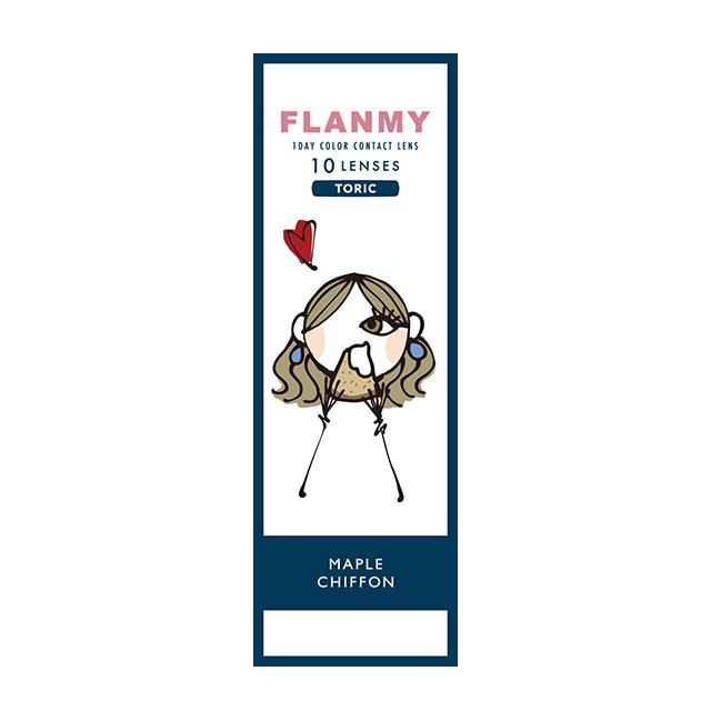 FLANMY - TORIC 散光 1 Day Maple Chiffon (10p)