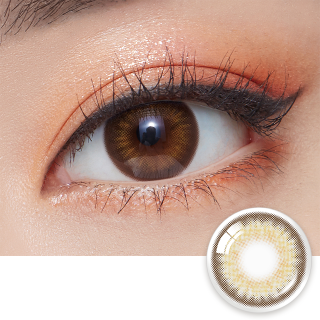 Olens Spanish 1Day Circle Brown (10P)