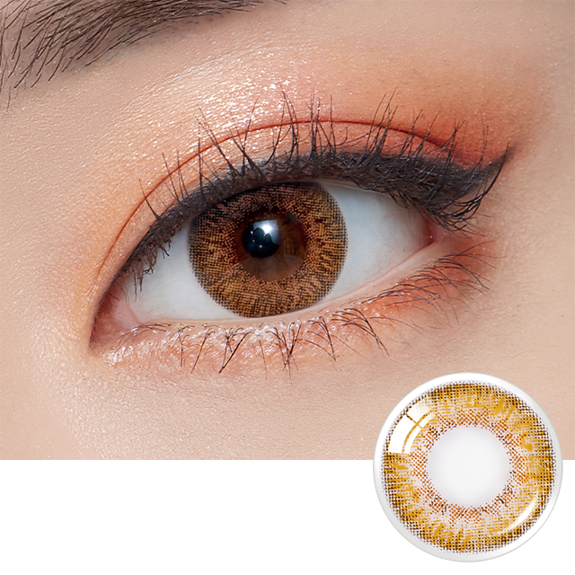 Olens Secriss 3con 1 Day Coral Brown (10P)