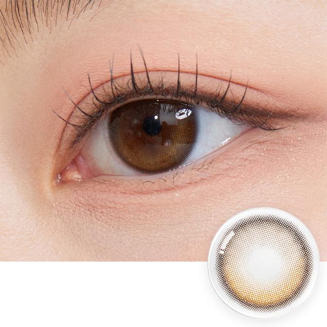 Olens Glowy Natural 1Day Latte Brown(10P)