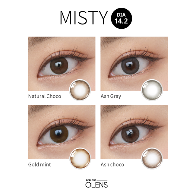 Olens Misty 1Day Gold Mint (10P)