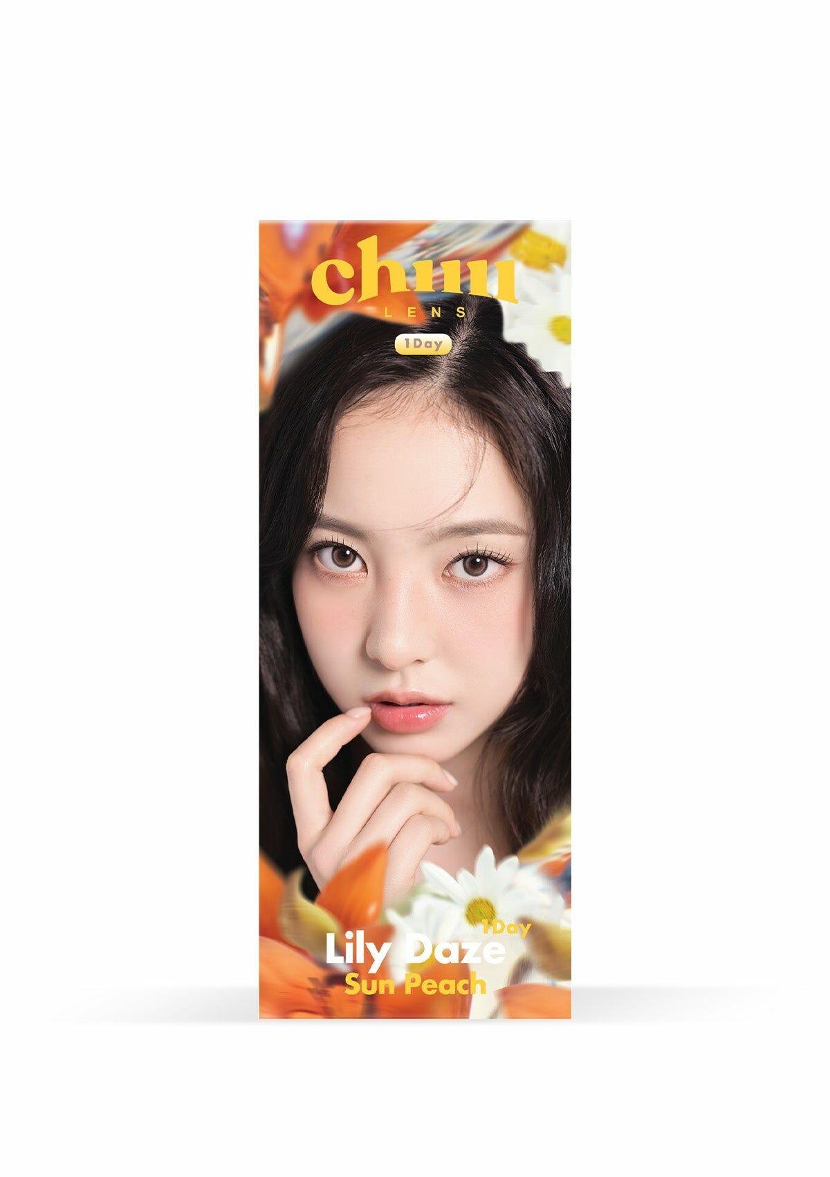 Chuu Lens Lily Daze 1Day Sun Peach (10P)
