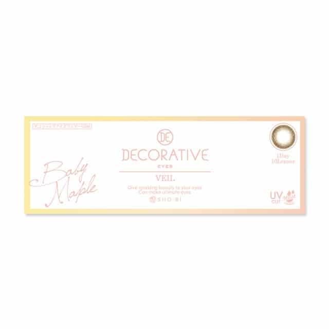 Decorative Eyes Veil UVM - Baby Maple (10P)