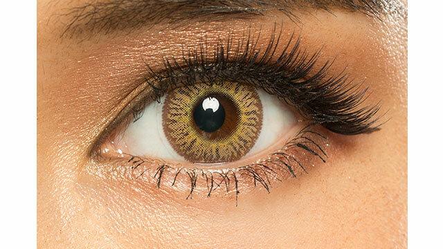 TwinkleEyes Brown Beige 月con (1P／2P)