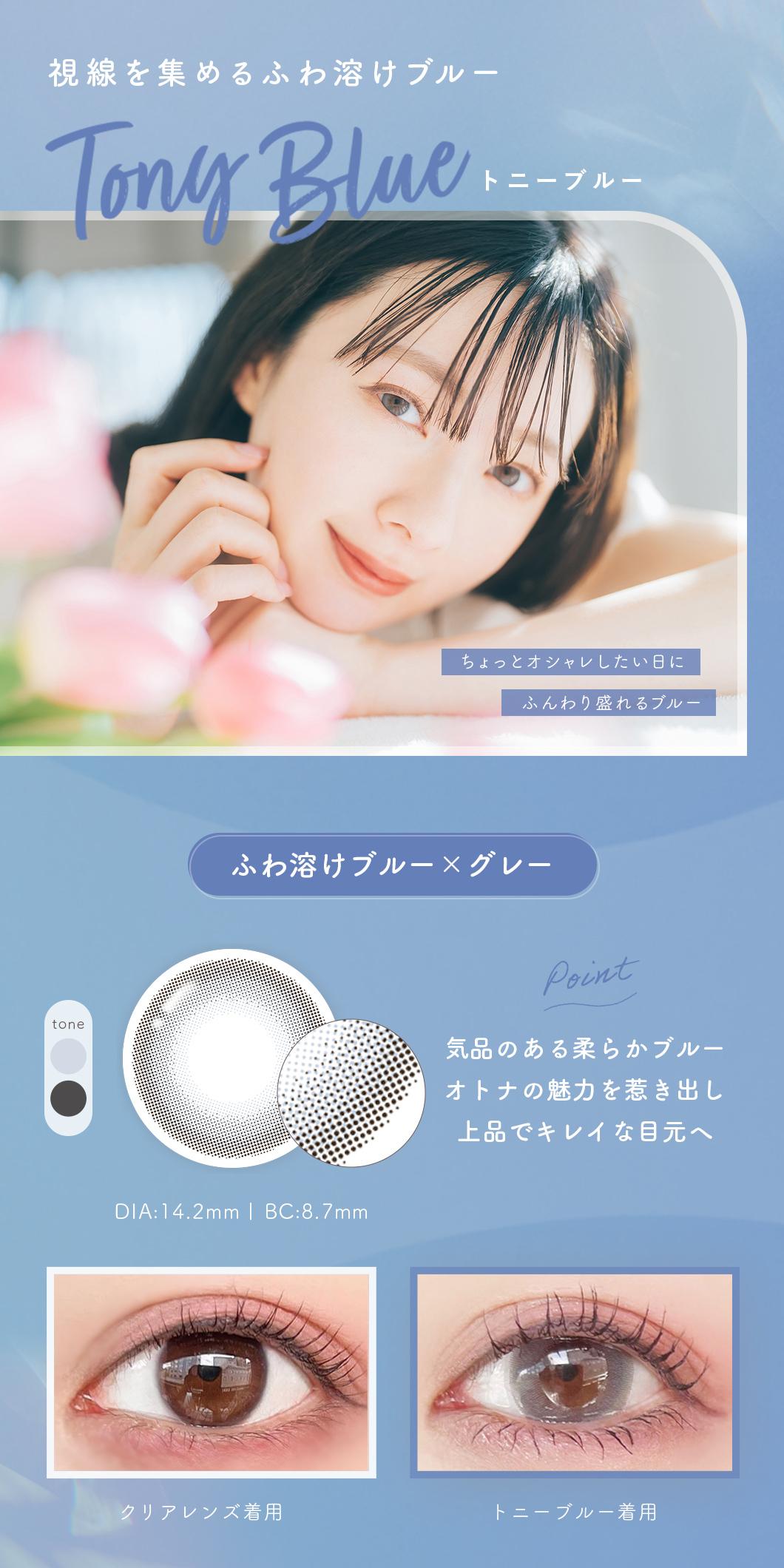 View It - 1 Day color - tony blue (10P)