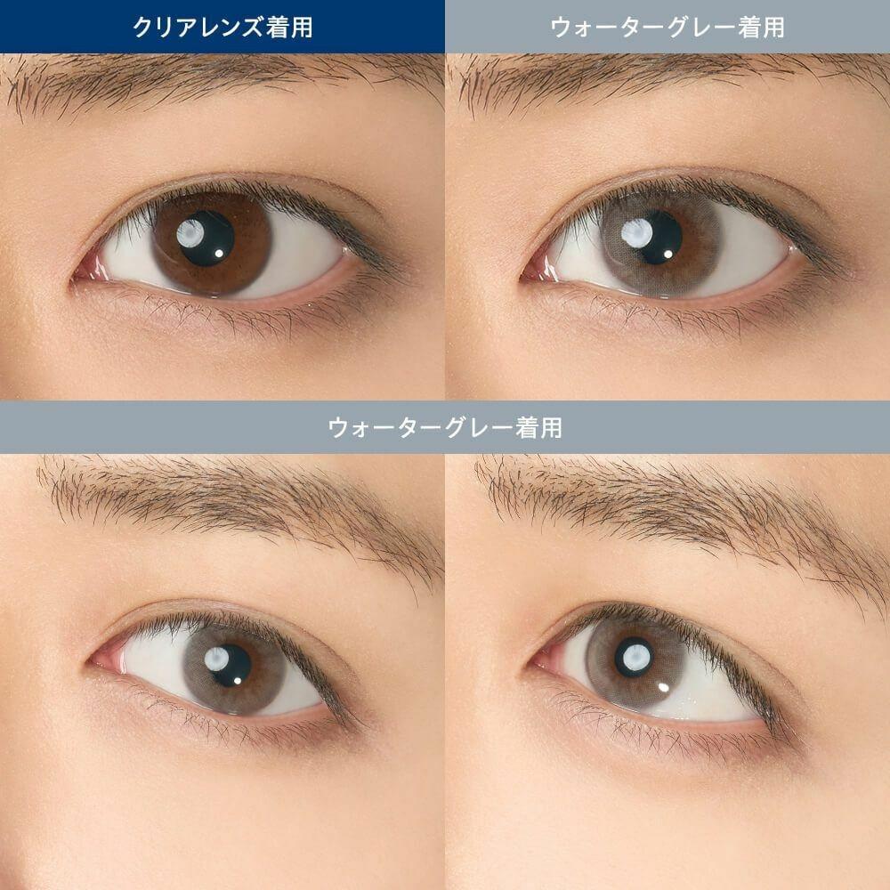 eye closet - 1 Day  SILICONE HYDROGEL - Water Gray (10P)