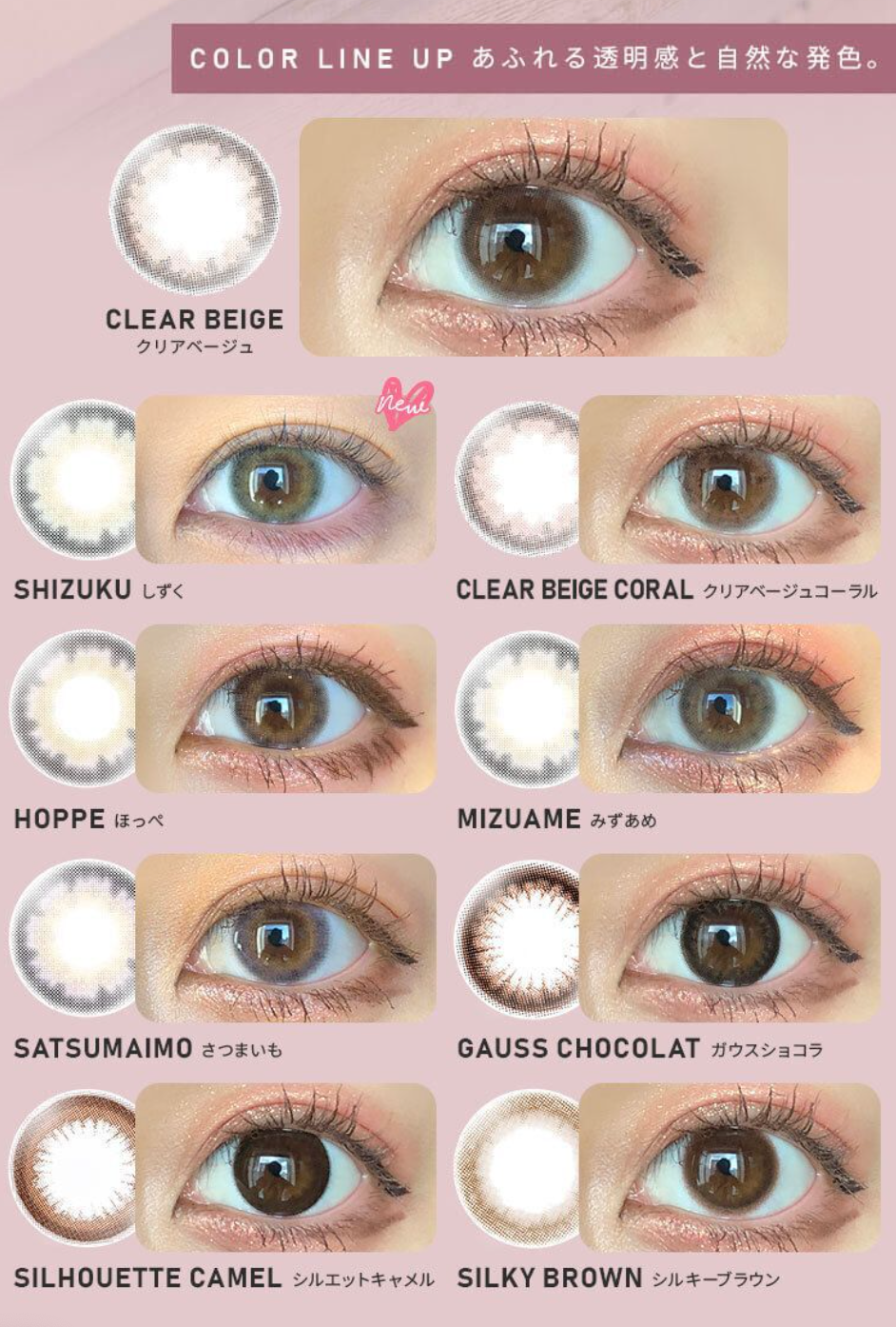 eye closet - 1 Day Cinnamon Angel (10P)