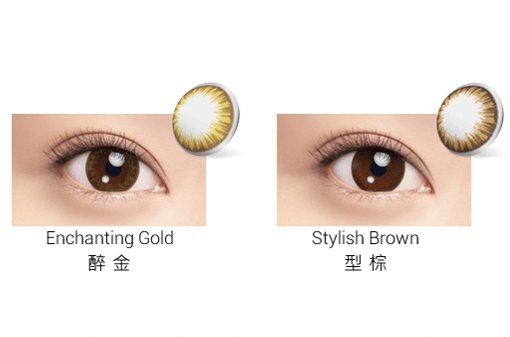 博士倫 Lacelle Limbal Ring系列 二重色