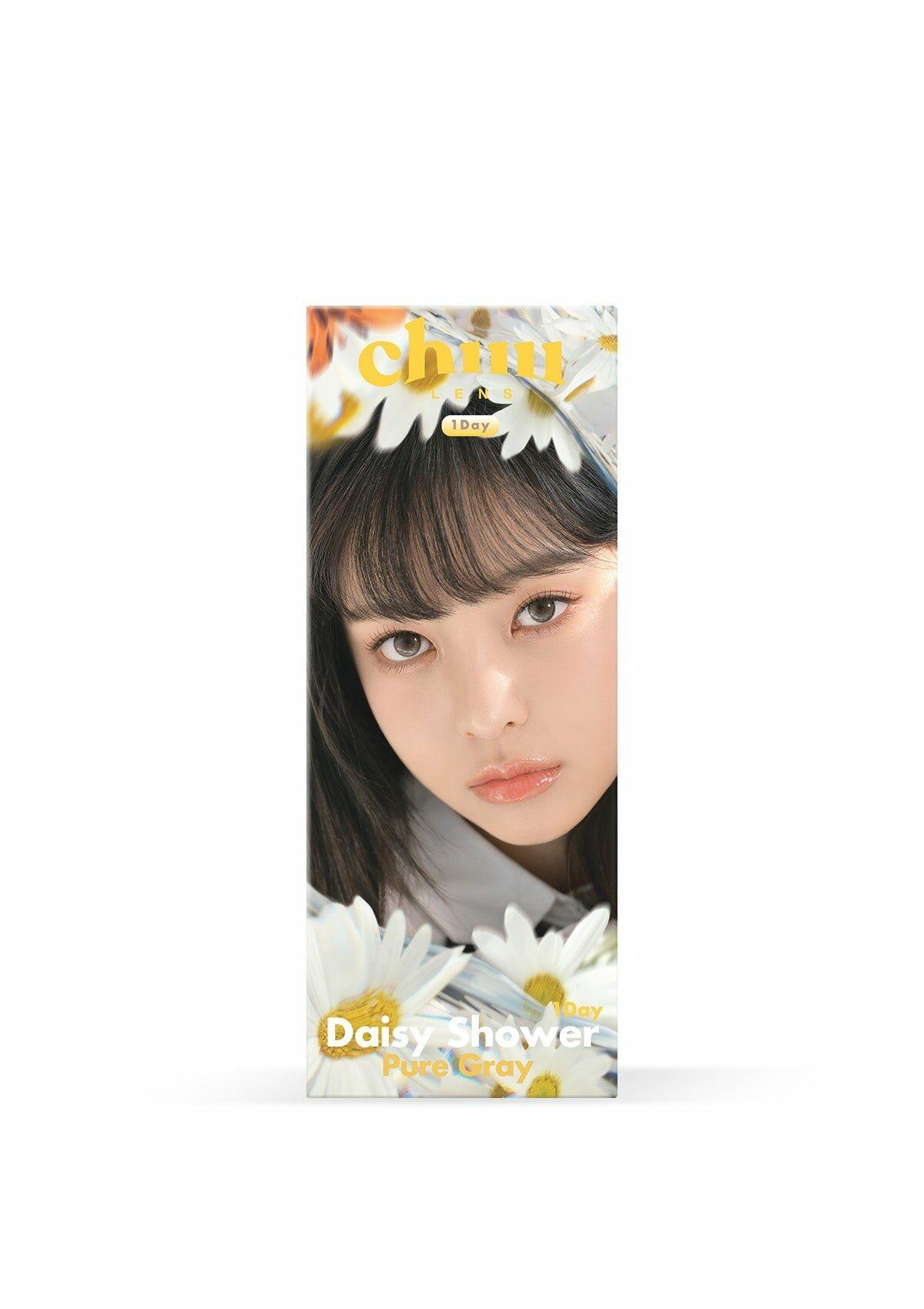 Chuu LensDaisy Shower 1Day Pure Gray (10P)