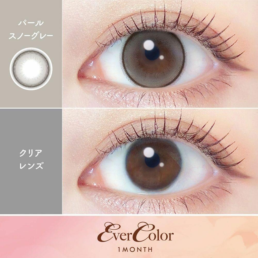 Evercolor - Pearl Snow Gray 月con (2P)