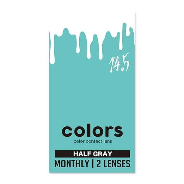COLORS - Half Gray 月con (2P)