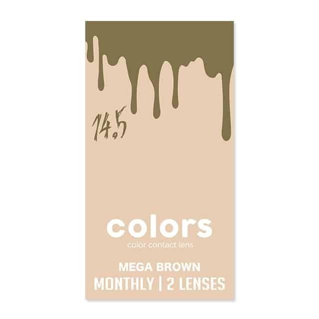 COLORS - Mega Brown月con (2P)