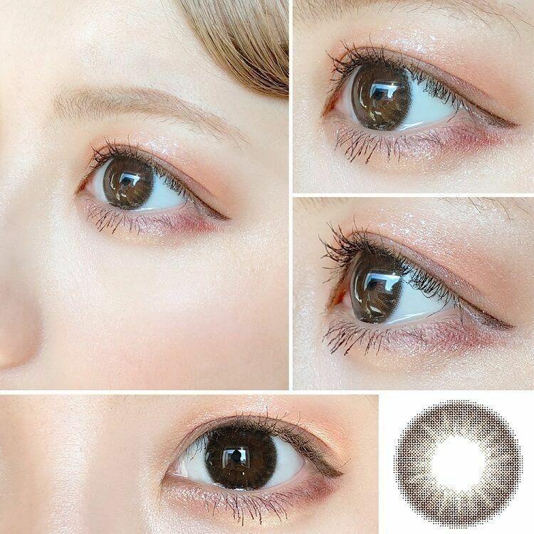 COLORS - Natural Dark Brown 月con (2P)