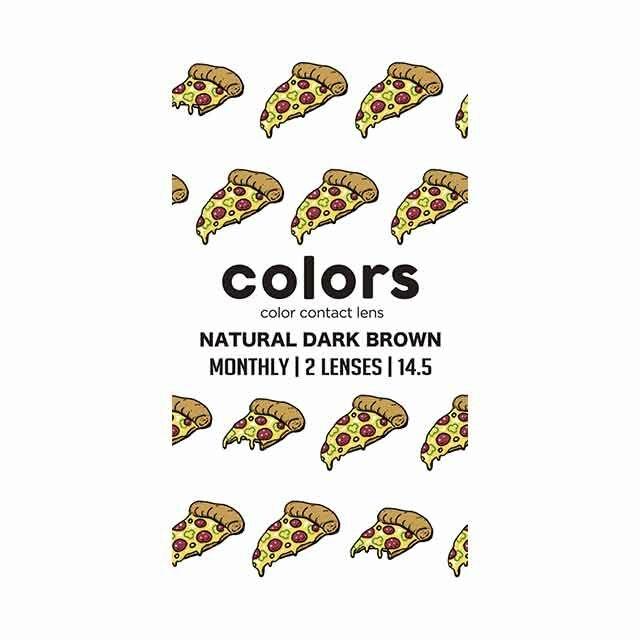 COLORS - Natural Dark Brown 月con (2P)