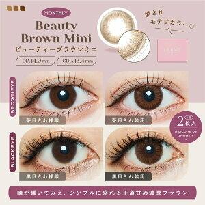 LARME - 1 month Silicone - Beauty Brown Mini (2P)