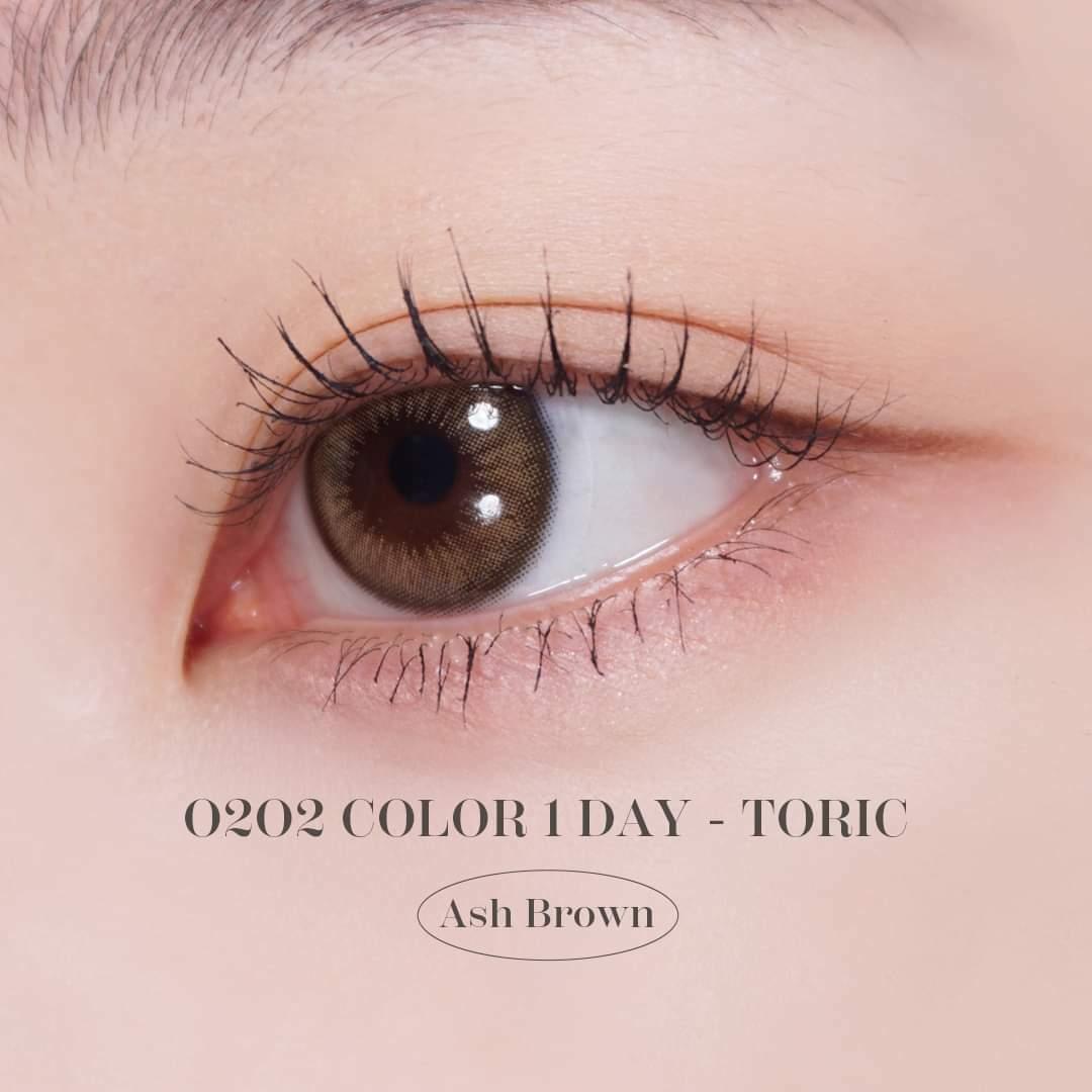 Clalen Iris 1 day Toric 散光 O2O2 Ash Brown