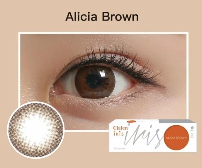 Clalen Iris 1 day Alicia Brown