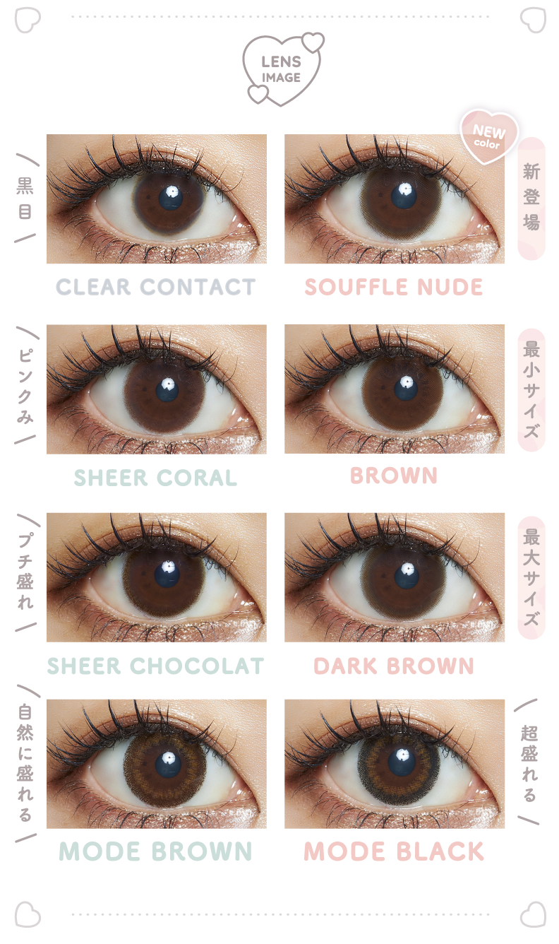 LARME - Ring UV 1 Day - Dark Brown (10P)