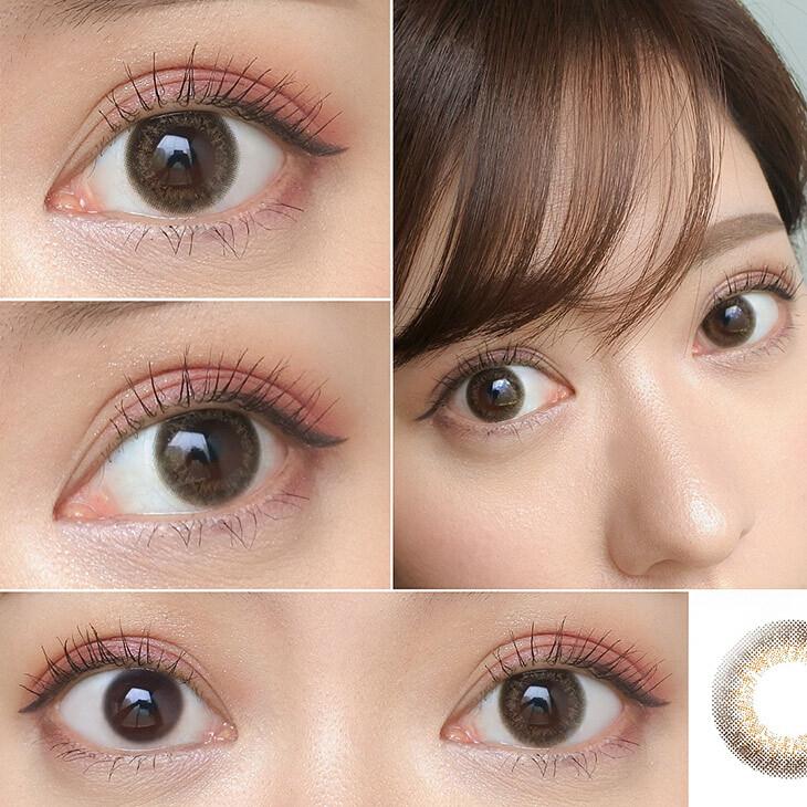 eRouge - 2 Weeks Flare Brown (6P)