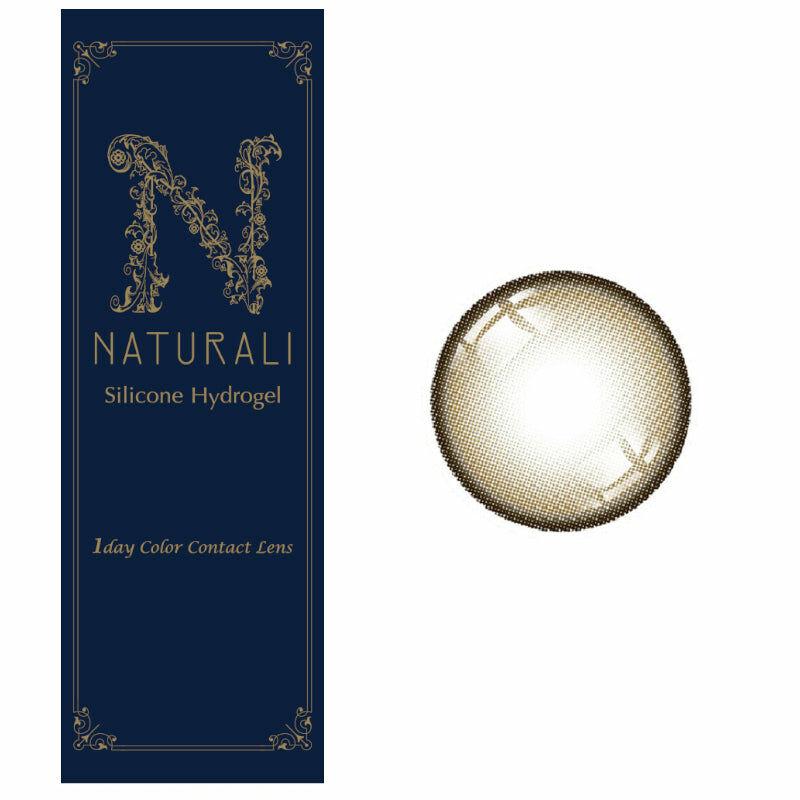 Naturali - SILICONE HYDROGEL 1 Day - Misty Peach Brown (10P)