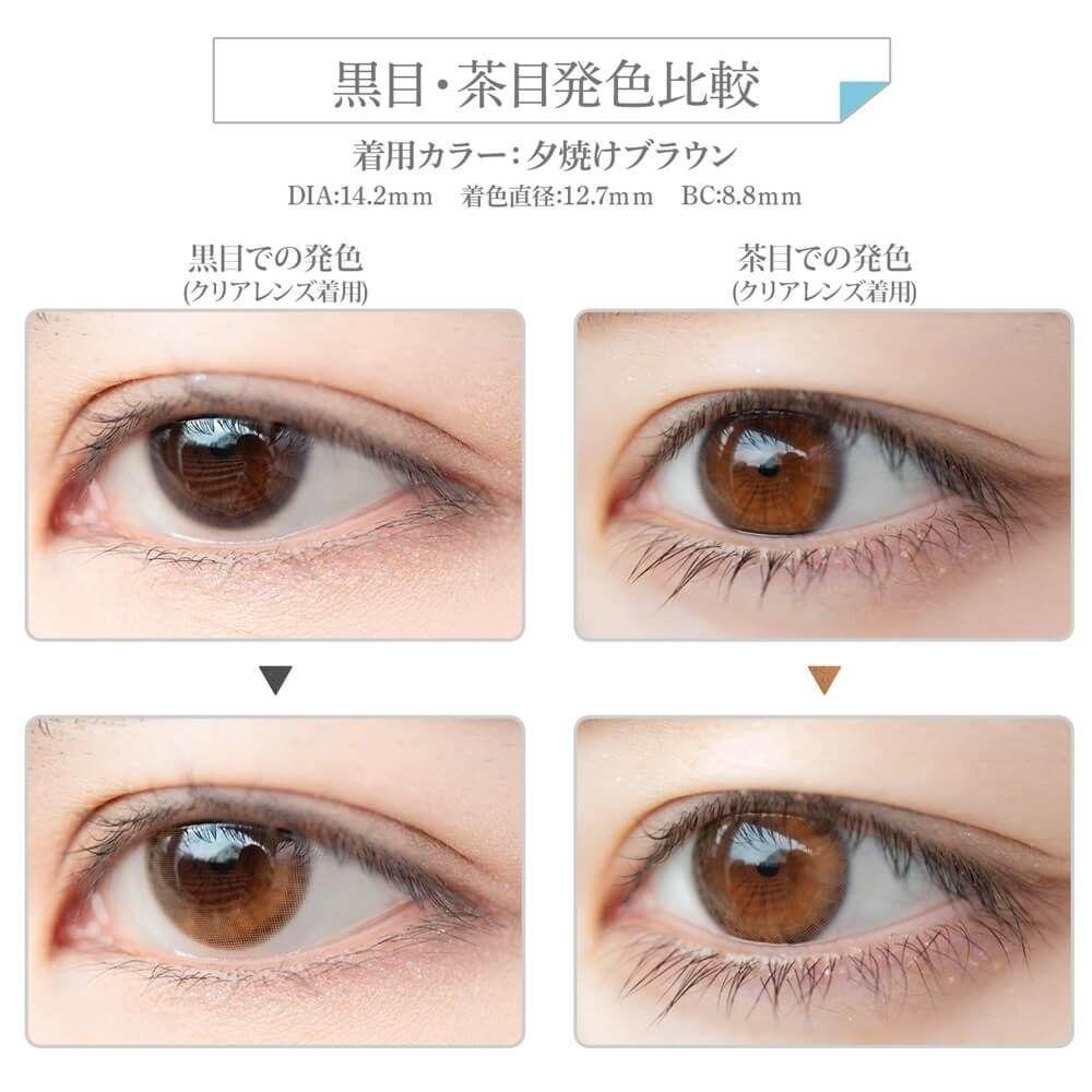 Etia - FilMe 1day Yuyake brown (10P)