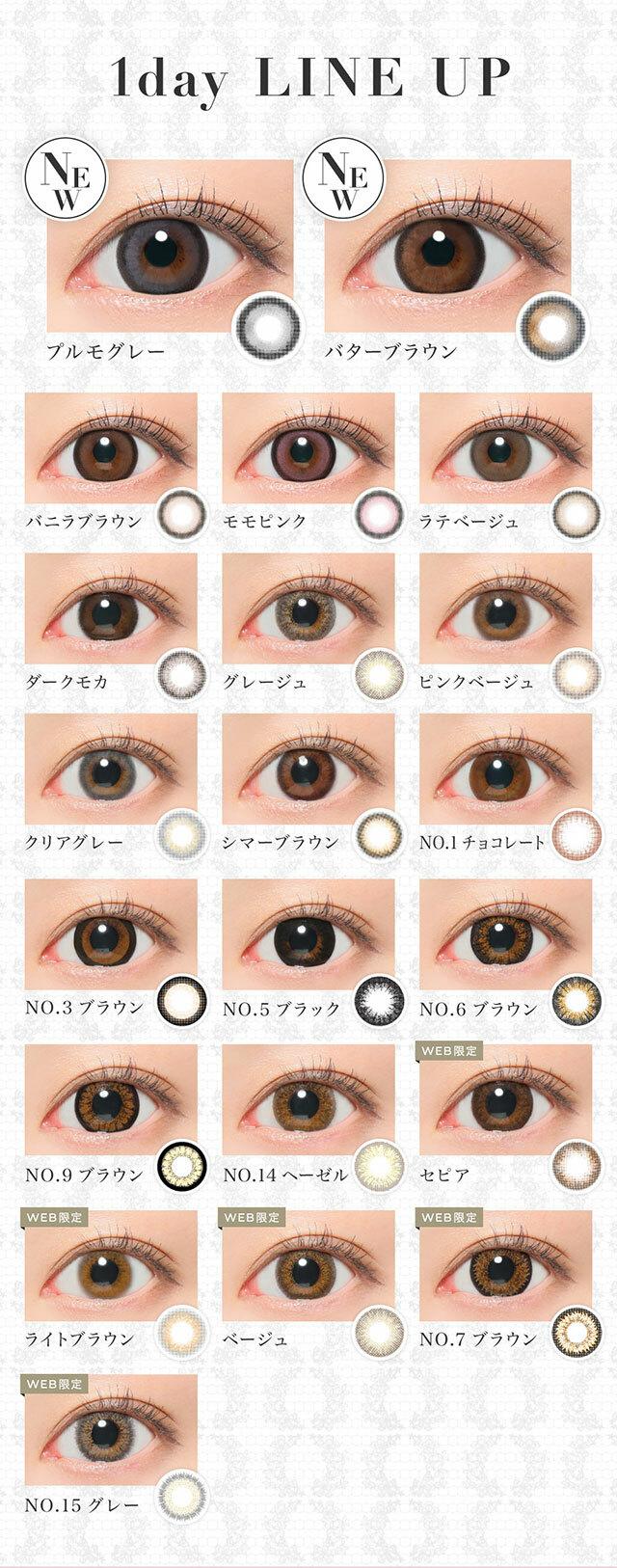 SECRET CANDY MAGIC -1day Pulmo Gray (20P)