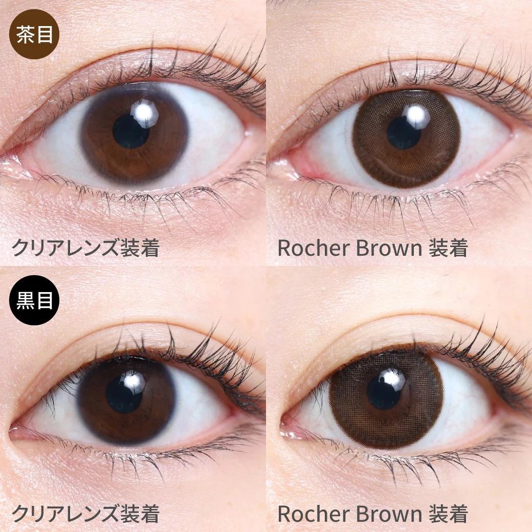 TeAmo - 1month Natural Type - Rocher Brown (2P)