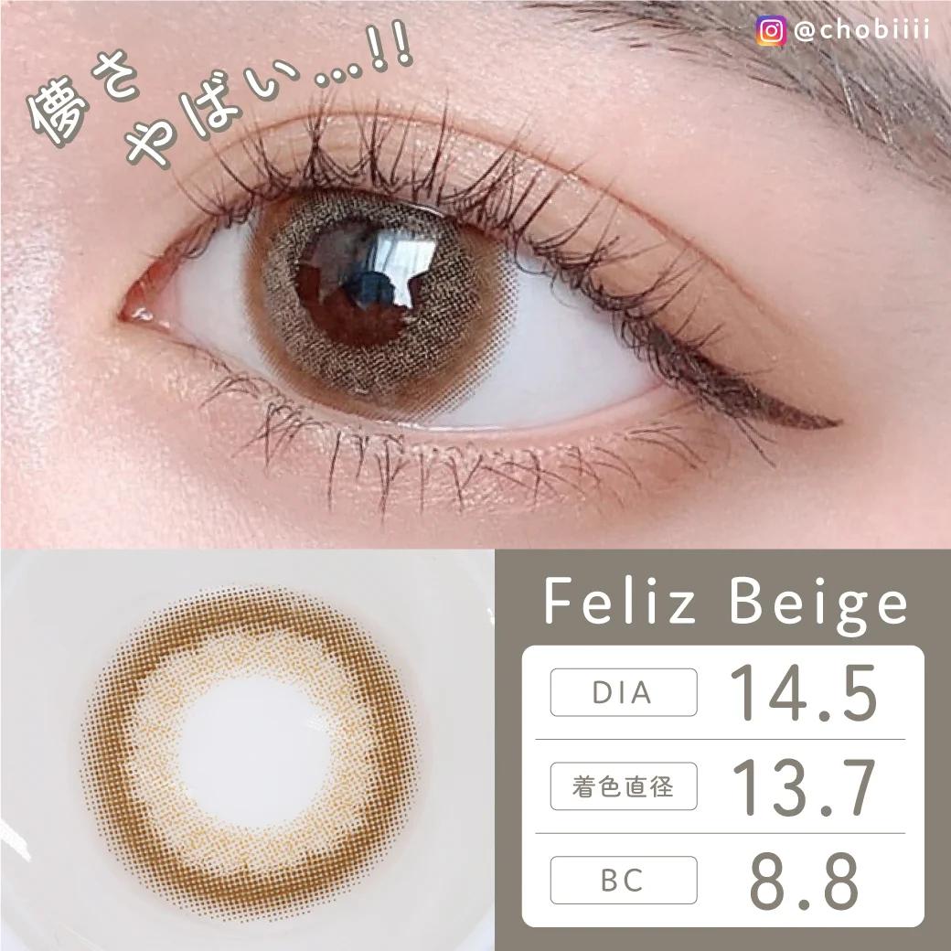TeAmo - 1month - Feliz Beige (2P)