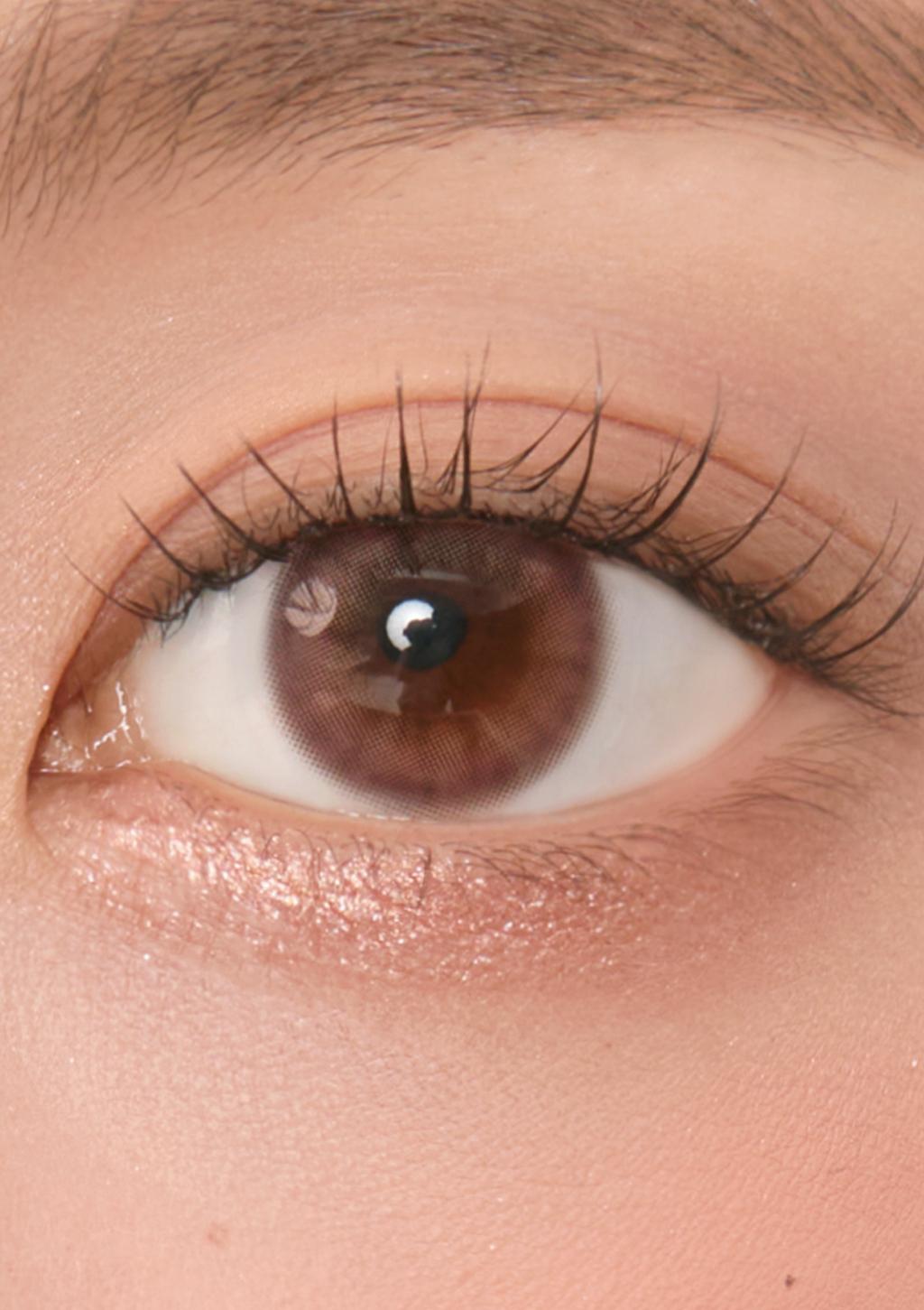 Chuu Lens New Cloud Pudding 1Day Pink brown (10P)