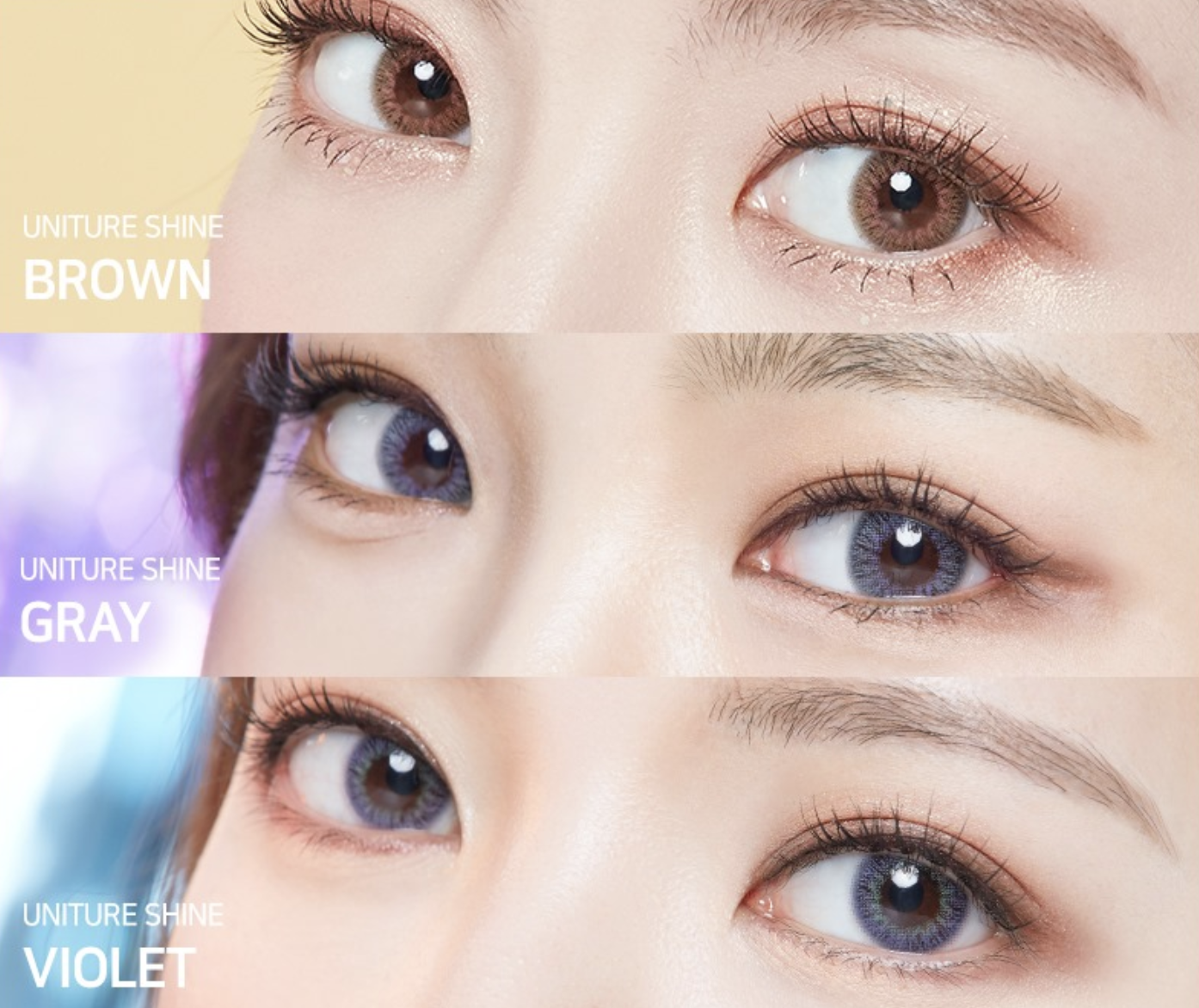 Lenstown Uniture SHINE Violet - 月con (2P)