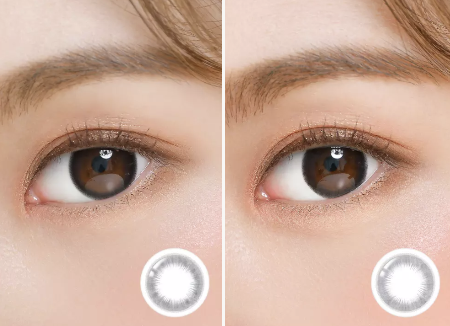 Lenstown Circlean Mini Black - 月con (2P)