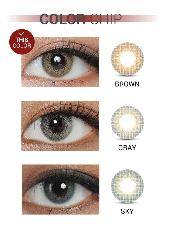 Ann365 Mix Ann Signal Brown - 月con (2p)