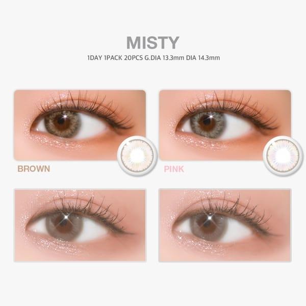 Doonoon Misty 1 Day Brown (20P)