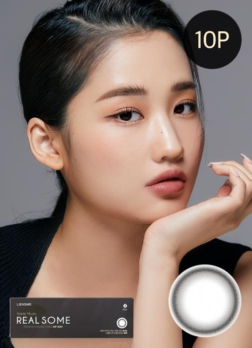 Lensme Noble Mystic 1-Day Real Some Black (10P)