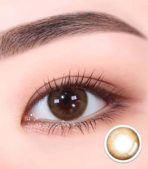 Lensme COCKTAIL 1-DAY SHERBET BROWN (10p)