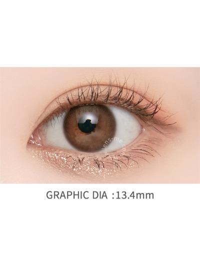 Lensme MAKE OVER BASIC 1 DAY BAYVELY BROWN (20P)