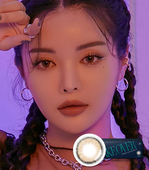 Lensme MAKE OVER TRENDY 1 DAY HOLIVE BROWN(20P)