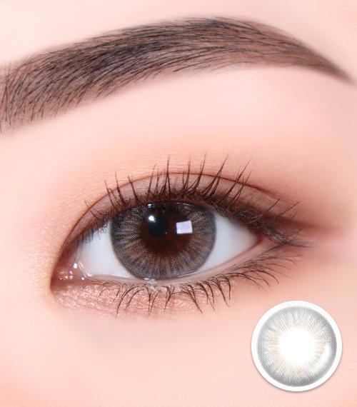 Lensme MAKE OVER TRENDY POLITAN 1-DAY GRAY (20P)