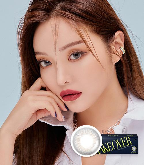 Lensme MAKE OVER TRENDY POLITAN 1-DAY GRAY (20P)