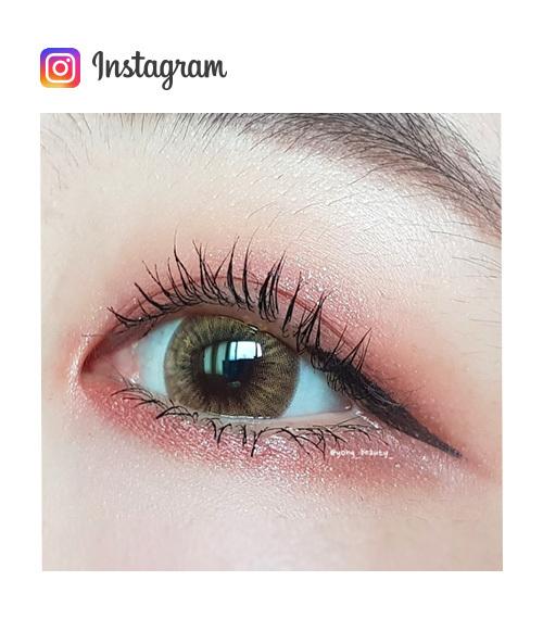 Lensme MAKE OVER TRENDY 1 DAY WEEKI BROWN (20P)