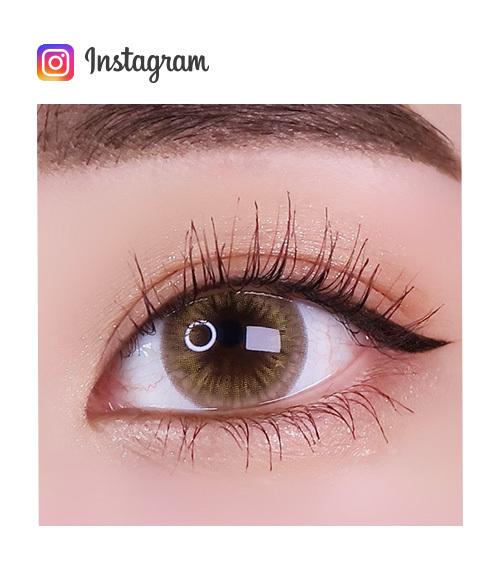 Lensme MAKE OVER TRENDY 1 DAY WEEKI BROWN (20P)