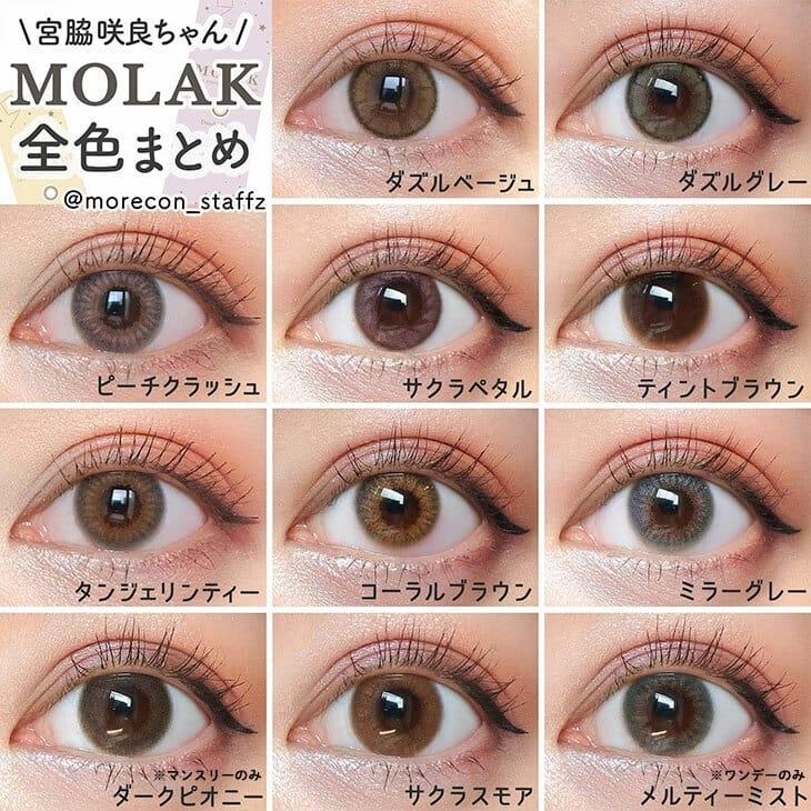 MOLAK - Mirror Gray 月 con (2P)