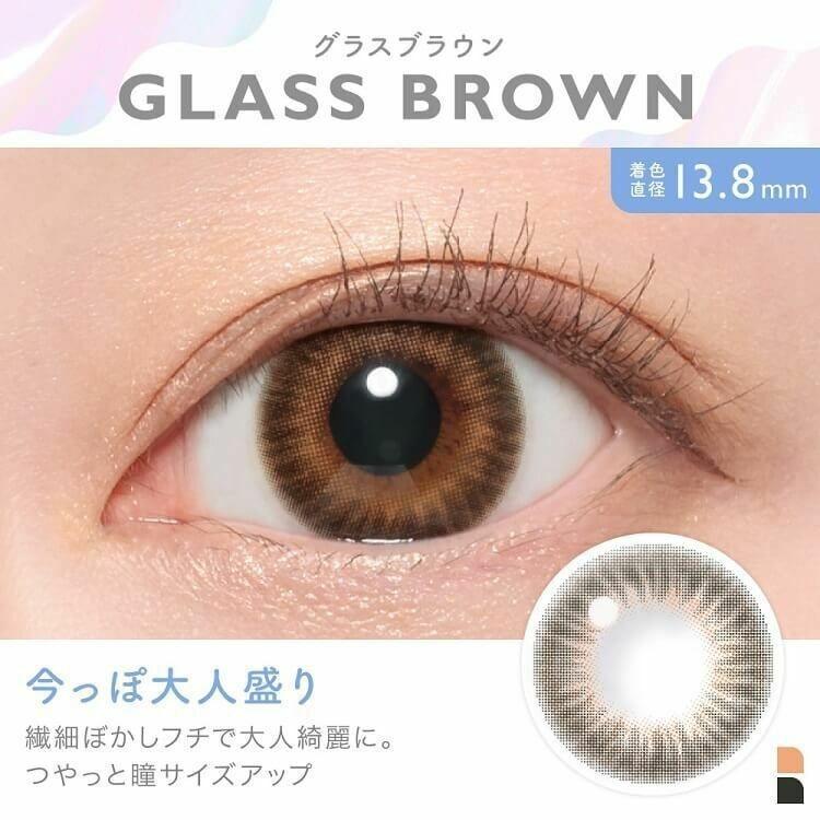 CandyMagic  -  BLB  GLASS BROWN - 月con (1P)
