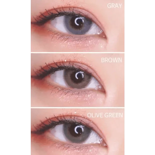 Lenstown Romantea London Olive Green Toric 散光 - 半年 con